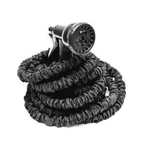 Lightweight UV-Resistant High Pressure Expandable 3/4” Diameter ANSI Certified Customizable Length Water Hose Polyester