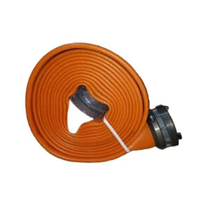 Lining High Pressure Red Discharge Single Nylon A Epem Flexible Coated Fire Hose