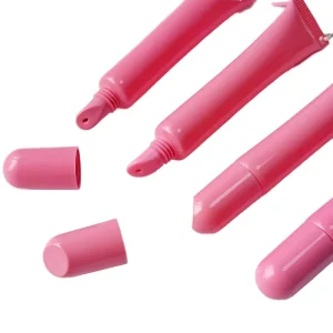 Lip Gloss Lipstick Soft Plastic Tube 5ml-15ml PE Hose Waterproof Screen Printing + Hot Stamping + Refillable