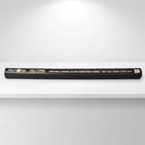 Longer Life Alumina Ceramic Lined Rubber Hose Extreme Abrasion Resistant Spiral Wire Reinforced for Mining Slurry and Cement