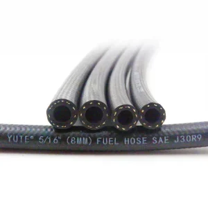 Low MOQ ODM Custom Logo Braided EPDM Car Rubber Hose Factory High Flex Air Intake Auxiliary Oil Pipe