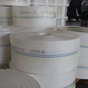 Low Pressure 8 Inch PE Lay Flat Water Meter Hose 100m Polyemit 1mm Wall Canvas PU Hose with Holes for Farm Irrigation Anti Uv