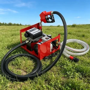 Low Pressure Electric Gear Drum Pump Portable Self Priming Barrel Transfer Pump for Diesel Lubricating Oil