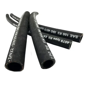 Low Pressure SAE100 R6 EN854 R6 One Layer Textile Reinforcement Rubber Hydraulic Hose