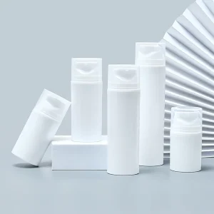 Luxury Cosmetic Vacuum Airless Bottle With 30ml 50ml 80ml 100ml 120ml 150ml Plastic Airless Lotion Pump Bottle