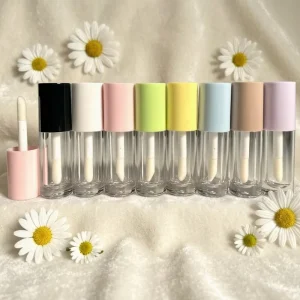 Macaron Color ABS Plastic Lip Gloss Tube Light Color in Stock Supports Customization Manufacturer 5ml 6ml Lip Gloss Tube
