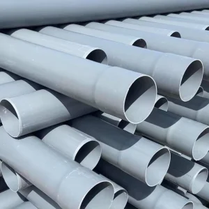 Made in China Flexible PVC Pipe High Pressure PVCU Pipe 180mm Plastic Water Supply Pipe