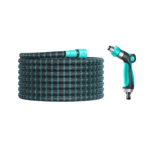 Magic Expandable Garden 75 ft Flexible Expandable Garden Hose With 10 Functions Nozzle