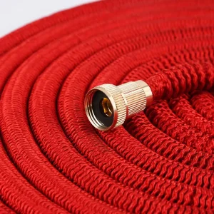 Magic Garden Hose Durable PVC Material Rewindable Design 3/8” Diameter ANSI Standard 300 PSI Pressure Easy Outdoor Maintenance