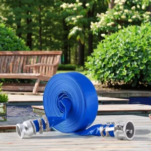 Manguera Plana De PVC 1.5 Inch 8 Bar PVC Layflat Hose & PVC Coupling for Joining