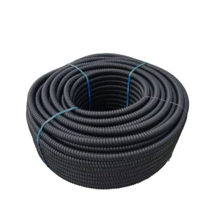 Manufacture High Tensile PE HDPE Plastic Flexible Single Wall Corrugated Hose