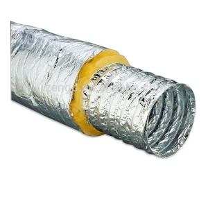 Manufacturer Aluminum Acoustic Insulated Flexible Duct for HVAC Systems