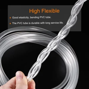 Manufacturer Chemical Transparent Tube PVC Industrial Transparent Tube PVC Visible Plastic Hard Tube Garden Hose