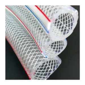Manufacturer PVC Fiber Reinforced Hose Four level Soft Garden Water Pipe Irrigation Hose