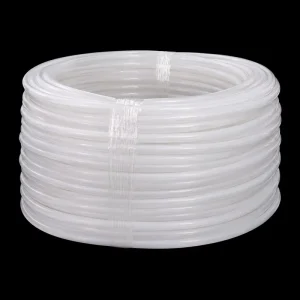 Manufacturer Pure PTFE Tube White Translucent Teflon Smooth Bore Hose PFA FEP Tube Corrosion Resistant for Hydraulic Chemical