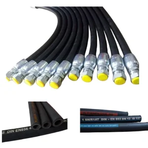 Manufacturer Sales Directly R1 R2 SAE High Pressure Hydraulic Hose Rubber Hose 4SP 4SH HOSE