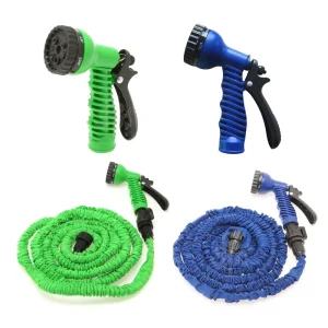 Manufacturer Supplied Triple Expansion Magic Garden Hose Soft Plastic Material Flexible Water Hose for Gardening & Home Use
