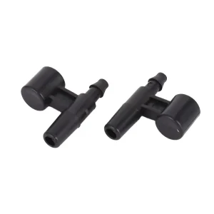 Manufacturer Supplies Greenery Flower Watering Nozzle Single hole Bracket Black Garden Horticulture Drip Irrigation Accessories