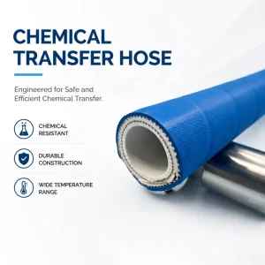Manufacturer of EPDM Rubber Chemical Hoses 1 2 3 4 5 6 inch Chemical Delivery and Suction Hoses Customizable