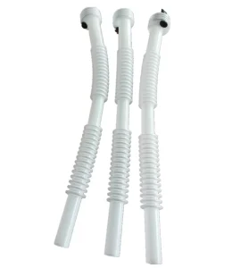 Manufacturer of White Plastic Tube Blow Mould Engine Oil Drum Corrugated Conduit Pipe Rubber Hoses