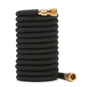 Manufacturer’s Lightweight Retractable Plastic Water Hose Set Including Nozzle Connector for Car Wash Gardening