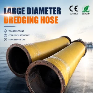 Marine Floating Dredging Hose Large Diameter Rubber Discharge Hose for Sand Slurry Mud Transport and Offshore Project