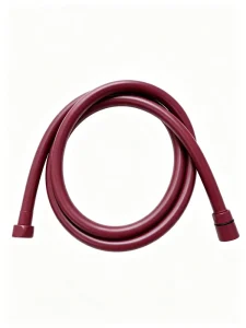 Maroon PVC Shower Hose High pressure Resistant Shower Hose Copper Connector Bathroom Shower Pipe Sanitary Ware Accessories