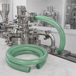 Medical Grade Food Grade Silicone Braided Hose Reinforced Flexible Tube High Temperature Resistant Customizable Cutting