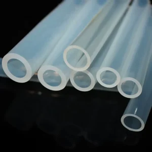 Medical Grade High Temp Resistant Platinum Cured Silicone Pipes and Hoses Non Toxic Custom Cutting