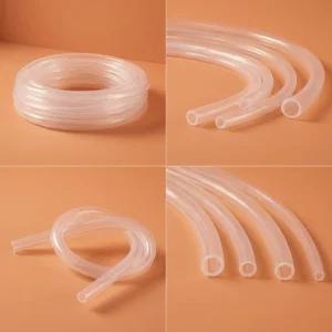 Medical Grade Silicone Tube with BPA Free Low Odor Reliable Sealing Silicone Hose for Facial Machine Pump