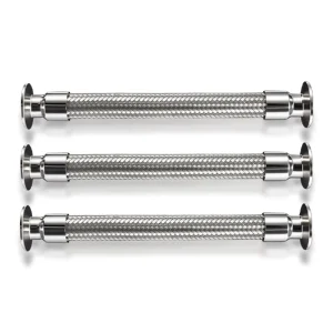 Metal Braided Stainless Steel High Pressure Corrugated Flexible Gas Connection Hose for Automotive Construction Use OEM