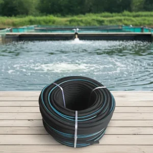 Micro Bubble Nano Air Hose for Aquaculture Fish Pond Aquarium Aerator Rubber PE Material Customizable Size Oxygen
