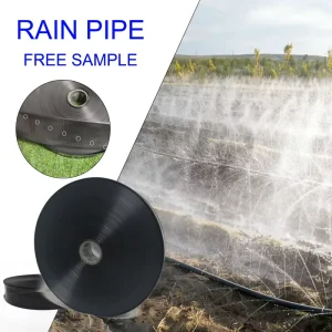 Micro Spray Irrigation Tape Agricultural Rain Hose Black PE Pipe Hose Laser Spray