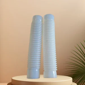 Milky White Transparent PTFE PFA FEP Corrugated Hose Anti Corrosion High Temperature Resistant