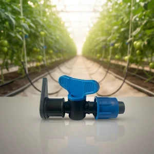 Mini Ball Valve Garden Irrigation Fittings for PE/PVC Hose and Drip Tape Offtake Valve 16mm