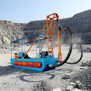 Mini Dredge Pontoon and Efficient Dredge for Sand Mining Boat Dredges