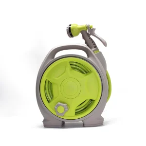 Mini Garden Retractable Water Hose Reel Wall Mounted for Garden Watering and Car Washing