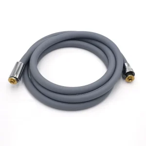 Modern Design Eco-Friendly Flexible Silicon Shower Hose with Customizable Length for Bathroom Use
