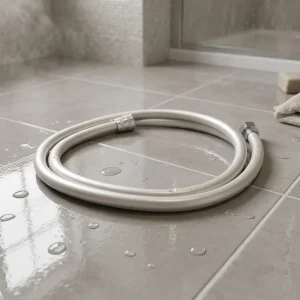 Modern Durable PVC Shower Hose with Custom Length Flexible Fiber Reinforcement Customized Color Outdoor Use
