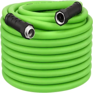 Modern Garden Hose Lightweight All Weather Durable Flexible NBR Material Leak Proof Kink Resistant 50/75/100 ft Length Options