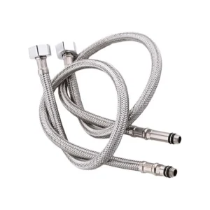 Modern Toilet Plumbing Hoses Stainless Steel Flexible Metal Hose for Bathroom Faucet Connection
