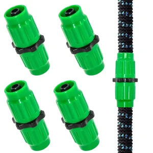 Multi Function 10pcs Expandable Garden Hose Repair Kit Smooth Plastic Watering Hose Adapter Extender Fitting Connector Repair