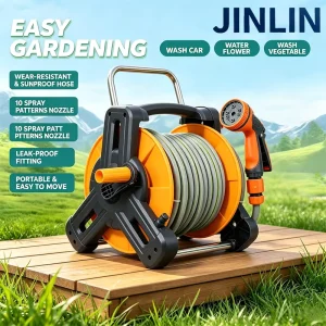 Multi Functional Plastic Water Spray Nozzle Hose Set 200 Psi High Pressure Water Gun Bathroom Use Flexible Easy