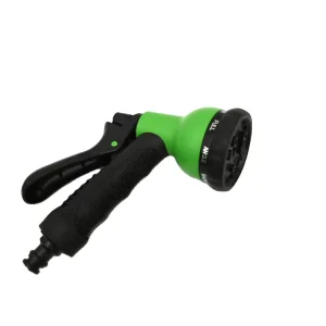 Multi-Functions 8-Pattern Water Hose Sprayer Soft Grip Plastic Garden Tools with Nozzles Durable Garden Water Gun