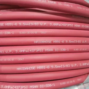 Multi function air Hose 1/4 to 2 Inches 350 psi Fiber Braided Ultra soft Smooth Custom Cutting Industrial Water Hose