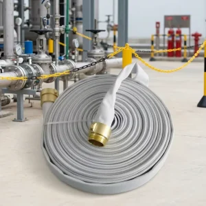 Multi-inner-diameter High Pressure High Quality Single Jacket Rubber TPU Fire Hose for Water Supply Delivery