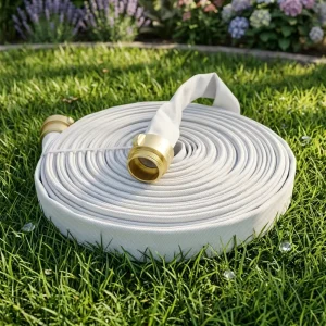 Multi-inner-diameter High Pressure Single Jacket Fire Hose Rubber PVC EPDM TPU Materials Water