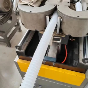 Multi-material Automatic Corrugated Hose Extruder with Gearbox for PE PVC PP High-Speed Flexible Production