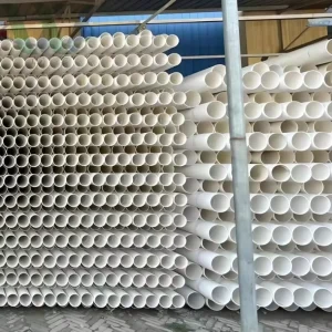 Multi-size PVC Plastic Pipes Extrusion Tube Plastic Pipe Tubing for Drainage and Sewage
