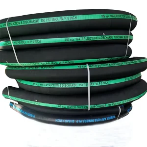 Multipurpose Industrial Flexible 3 Inch NBR Rubber Water Hose with Cutting Service Suction and Discharge Hose